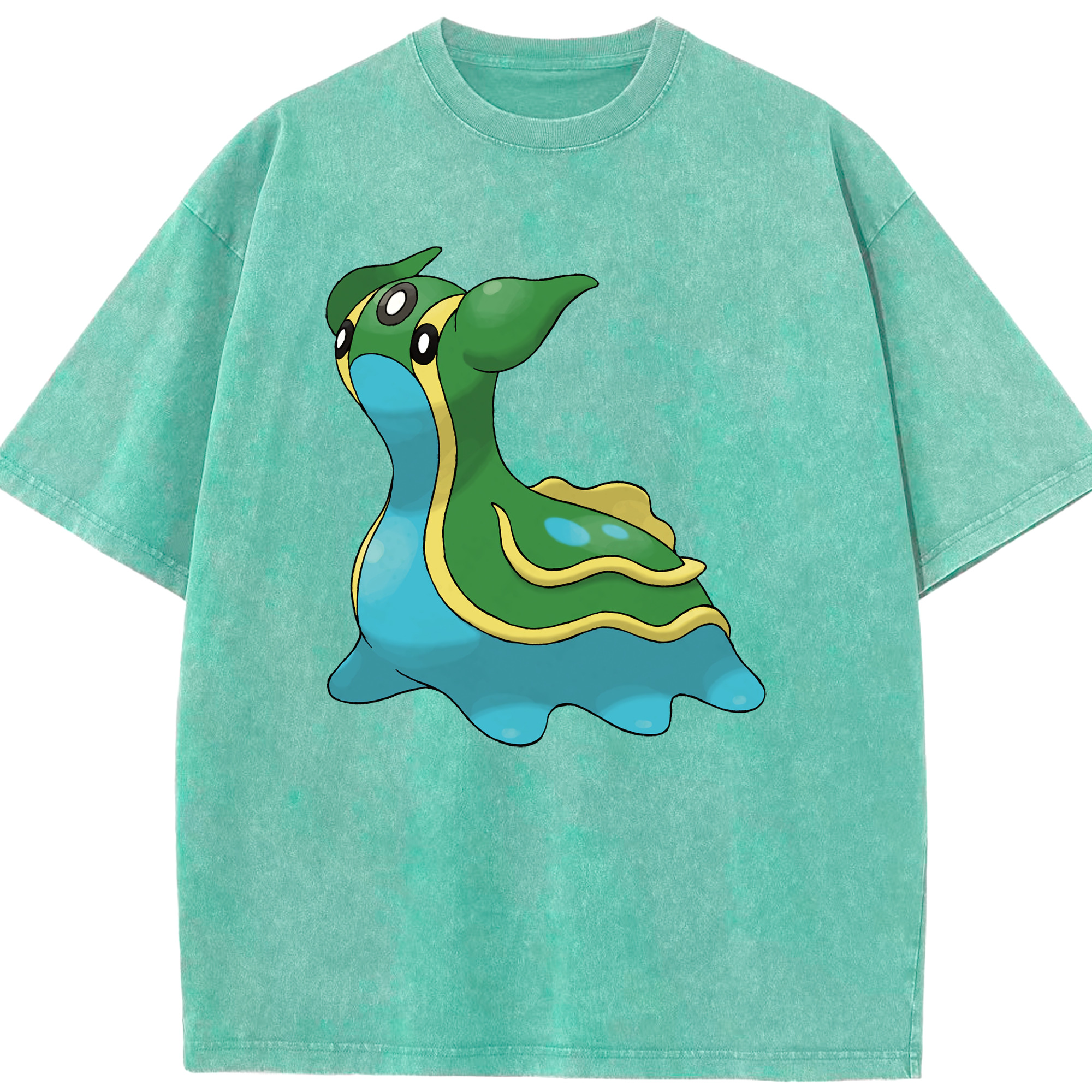 （画像用） ポケットモンスター Pokémon 綿100% ヴィンテージ風 半袖Tシャツ（フロントプリント）